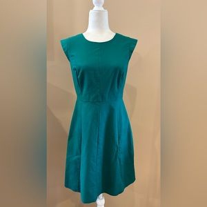 Halston Heritage Green Classic Dress, Size 6